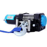 ATV/UTV Winch- 12 V 3500LBS Electric Winch with Steel Cable, Wire and Wireless Remote Control, W465127131