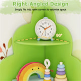 5-Tier Green Tree-Shaped Kids Bookshelf , 19894404