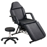 ZUN Massage Salon Tattoo Chair with Two Trays Esthetician Bed with Hydraulic Stool,Multi-Purpose W1422132166