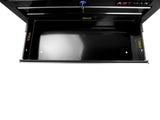5 DRAWERS MULTIFUNCTIONAL TOOL CART WITH WHEELS-BLACK 54466904