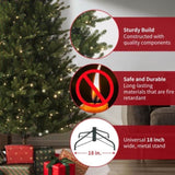 Alpine Pine 6.5ft Christmas Tree Pre-Lit Artificial with 1,489 Branch Tips & 382 Low-Voltage Warm 86629864