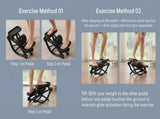 Portable Mini Stair Stepper for Home Workout, Low-Impact Elliptical Step Machine with Quiet 84391536