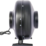6-Inch 412 CFM Inline Duct Fan Air Circulation Vent Blower for Hydroponics, Basements, and Kitchens W46577503