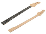 DIY 4 String Jazz Style Electric Bass Guitar Kits with Mahogany Body, Maple Neck and Accessories 06041043