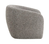 Livia Brown & Gray Tweed Accent Chair B2726P354511