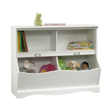 Bookcase Footboard with Storage, White finish B356P354497