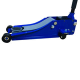 ZUN 3 Ton Heavy Duty Hydraulic Floor Jack for Truck Trailer Car Steel Blue 47225465