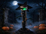 6.2ft Animated Halloween Man-Eater Plant, Sound Activated Monster Plant Prop with LED Color Changing 08263715