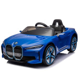 ZUN Licensed BMW I4,12v Kids ride on car 2.4G W/Parents Remote Control,electric car for kids,Three speed W1396104254