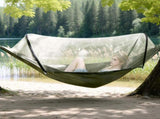 3-in-1 Camping Hammock with Automatic Pop-Up Mosquito Net, Lightweight 70D Nylon Portable Hammock 31433634