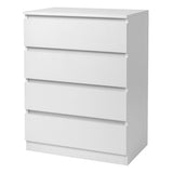 ZUN [FCH] Wood Simple 4-Drawer Dresser White 89025361