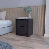 Dillon 2 Drawers Nightstand, Bedside Table with Storage B128P148696