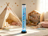 4ft Sensory Bubble Fish Tube Lamp, Aquarium Night Light with 16 Colors & Remote for Bedroom & Living 93808731