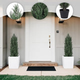 120cm Artificial Green Pine Cypress Tree Realistic Plastic Faux Plant for Indoor and Outdoor W2945P322014