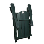 ZUN Folding Adirondack Chair, Relaxing Stackable Arm Rest Ernomic HDPE All-Weather Adirondack Chair 91222664