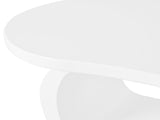ON-TREND 39.3"*23.6" Modern Cloud Coffee with 1.5" Thicktop, Cream Style Irregular End N721P262567K