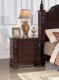 Lyndon G09400-N 2 Drawer Night Stand , Cherry B078P301016