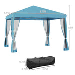 ZUN 3X3M Pop Up Canopy Party Tent -AS （Prohibited by WalMart） 67823905