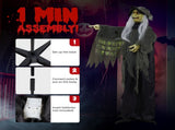 6ft Witch Halloween Standing Decoration 38991449
