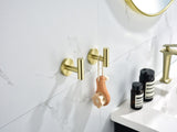 6-Pack Wall-Mounted Stainless Steel Bathroom Towel Hooks/Coat Hooks for Bathroom, Bedroom, Kitchen 84007609