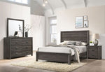 ZUN 1pc Contemporary Six Drawers Dresser Brownish Gray Driftwood Finish Rustic Finish Bedroom Wooden B011P234751