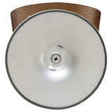 Ecru and Chrome Adjustable Bar Stool B062P153493