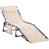 ZUN Folding Lounge Chairs / beach chair （Prohibited by WalMart） 94255091