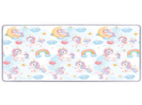 Waterproof Unicorn Print Baby Playpen Mat Roll-Up Portable Foam Mat for Indoor Outdoor Crawling & 66440538