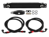 13 Row AN10 Engine Racing Trust Oil Cooler w/ Thermostat Oil Filter Adapter Kit 56199406