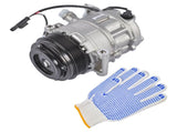 A/C Compressor with Clutch 5-Groove Pulley Fits for Mercedes-Benz C43 AMG GLC43 AMG Sprinter 3500 97030362