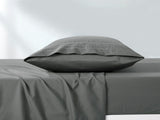 Bed Sheets 4-Piece Set OEKO-TEX Certified Bedding with Fitted Sheet, Flat Sheet & Pillowcases 43758329