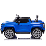 ZUN 12V Kids Ride on Car W/Parents Control,Licensed Chevrolet Silverado,Four-wheel suspension,LED W1578P202299