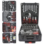 ZUN 899pcs Home Repair Tool Set Kit, Toolbox Storage Case 4 Drawers, General Household Tool Kit W110290122