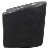 Dark Brown Swivel Armchair B062P145568