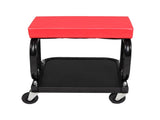 U-Shaped Rolling Creeper Seat Red & Black 06520838