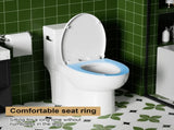 1.28 GPF Side-Single-flush One Piece Toilet, Water-Saving Elongated Comfort Height Floor Mounted, W3192P277906