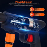 Cordless Pressure363PSI Portable Pressure Washer with 2 Rechargeable 20000mAH Battery Power 21398480