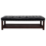 Wooden Base Upholstered Bench for Bedroom for Entryway W68053160