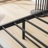 Twin Size Bed Frame, Storage Headboard with Charging Station, Solid and Stable, Noise Free, No Box 75440206