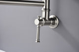 Wall mounted Filler Faucet, Modern Brass Filler Two-Attachment Wall Mount Folding Kitchen W2287P184324