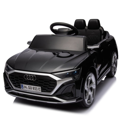 ZUN 12V Kids Ride On Electric Car w/Parents Remote Control,Licensed Audi SQ8 for Kids,Dual W1396P143150