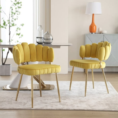 ZUN COOLMORE Accent Chair ,leisure single chair with Golden feet W1539111876