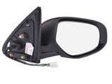 Black Passenger Side 9 Lines Rearview Mirror for 2014-2019 Mitsubishi Outlander 7632B354 7632B414XA 83080674
