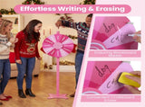 18 Inch Height Adjustable Prize with Smooth Spin, 2-in-1 Tabletop & Floor Standing Spinning 63482985