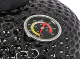 13in Round Ceramic Charcoal Grill Black 06062545