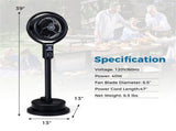 Misting Pedestal Fan with 0.5 Gal Tank, 900 CFM Adjustable Height Standing Fan for Indoor & Outdoor 86082605