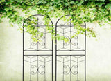 4 Pack Metal Garden Trellis 71" x 19.7" Rustproof Trellis for Climbing Plants Outdoor Flower Support W1586P268018