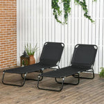 ZUN Folding Lounge Chairs / beach chair （Prohibited by WalMart） 05855396