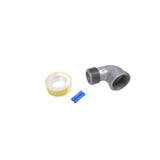 20GPM 12V Fuel Transfer Pump with Nozzle Kit for Transfer of Gasoline Diesel Blue 02142653