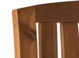 Acacia Wood Patio Outdoor Rocking Chair with cushions for Garden, Lawn, Backyard, Pool, 89125629